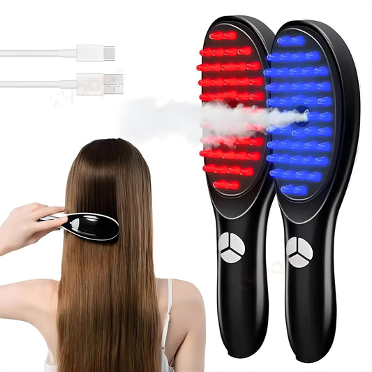 ScalpGlow Pro – LED Hair Growth & Scalp Massager Brush