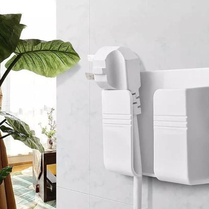 Wall Mounted Mobile Holder with Adhesive (Charging Shelf)