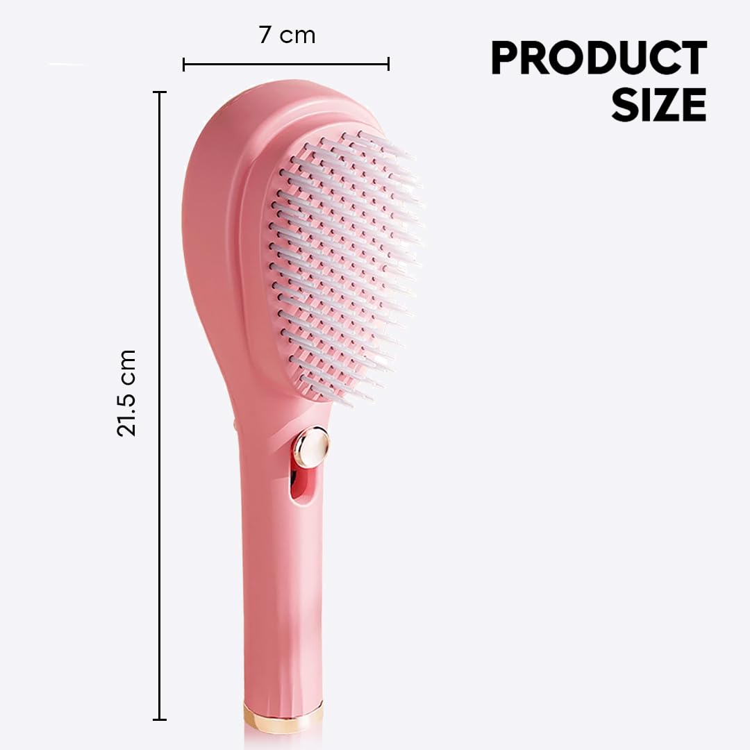 ScalpEase Self-Cleaning Hair Brush
