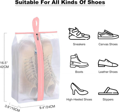 Transparent Shoe Storage Bags (6 Pcs Set)