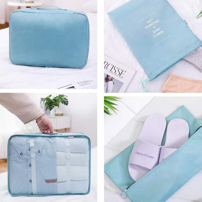 Travel Packing Cubes (8 Pcs Set)