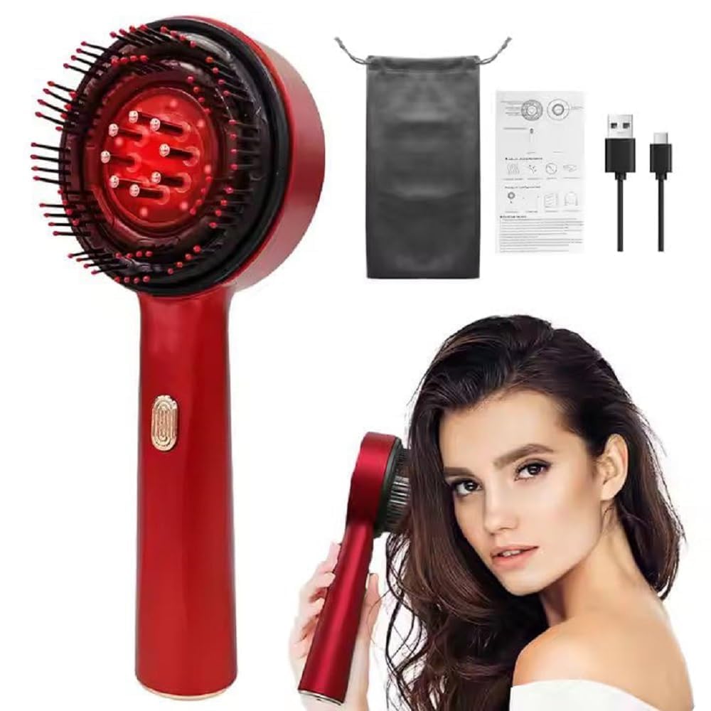 3-in-1 Electric Scalp Massage & Hair Oil Applicator