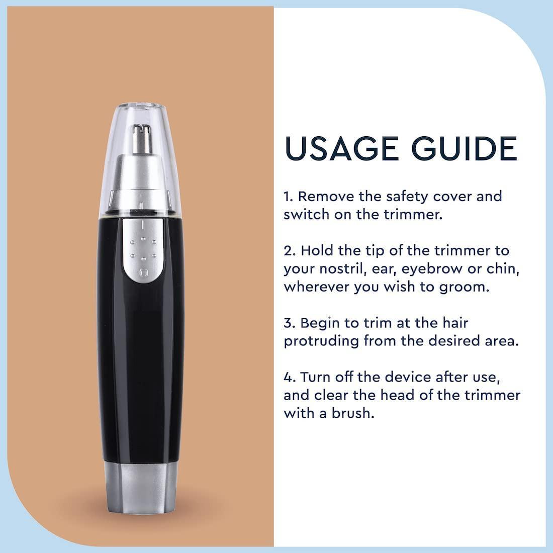 Rechargeable Facial Hair Remover for Women (Painless)