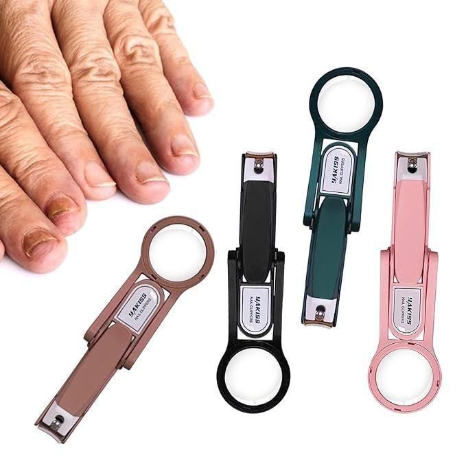 Nail Clipper with Magnifying Glass (Precision Trim)