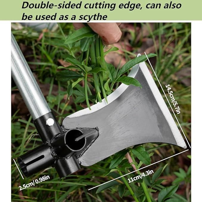 3-in-1 Multipurpose Garden Flat Shovel | Digging, Cutting & Soil Leveling Tool