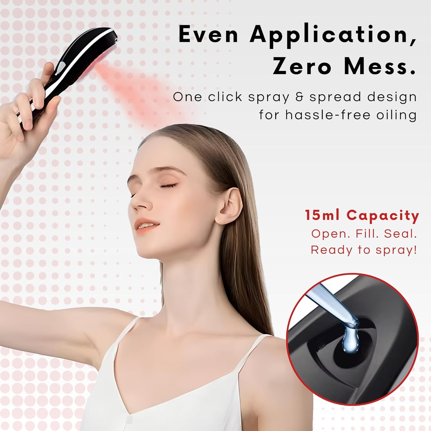ScalpGlow Pro – LED Hair Growth & Scalp Massager Brush