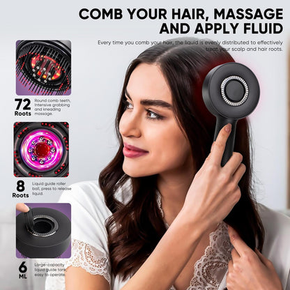 3-in-1 Electric Scalp Massage & Hair Oil Applicator