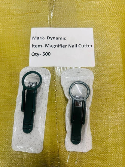 Nail Clipper with Magnifying Glass (Precision Trim)