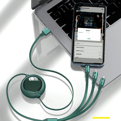 3-in-1 Fast Charging Cable (Type-C / Micro USB / Lightning)