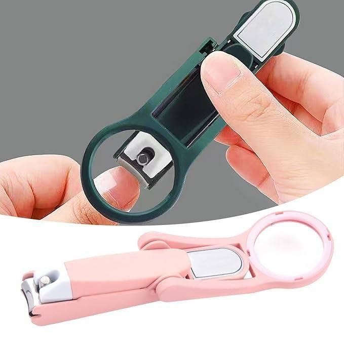 Nail Clipper with Magnifying Glass (Precision Trim)