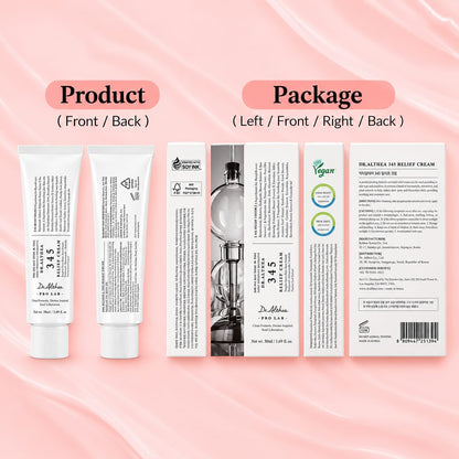 Dr.Althea 345 Relief Cream: Soothing & Barrier Repair Cream with power of Niacinamide & Panthenol