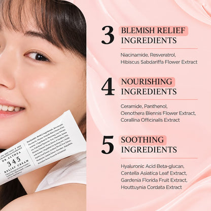 Dr.Althea 345 Relief Cream: Soothing & Barrier Repair Cream with power of Niacinamide & Panthenol